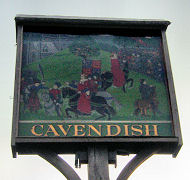 The Cavendish Village Sign
